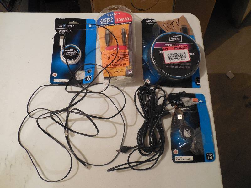 HDMI Cable and Phone Chargers Lot