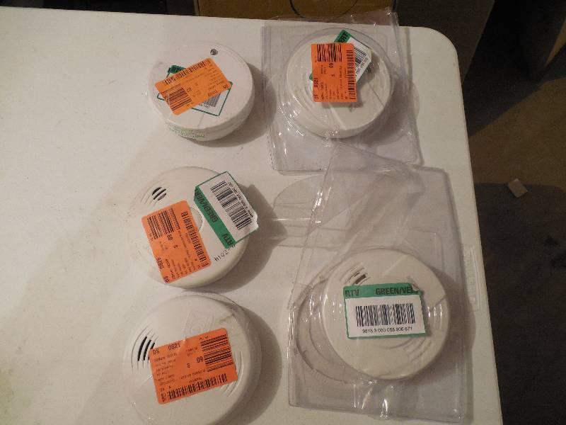 5 Smoke Alarm lot