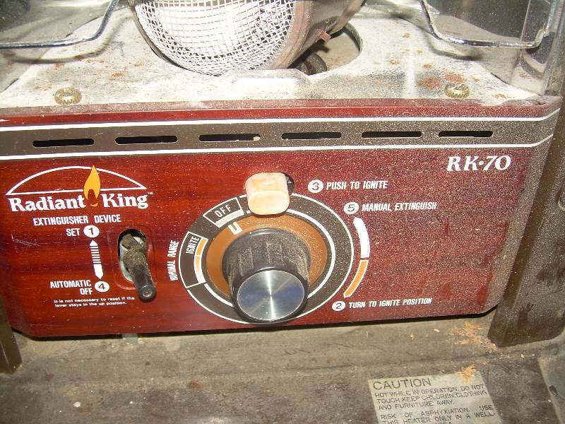 radiant king heater