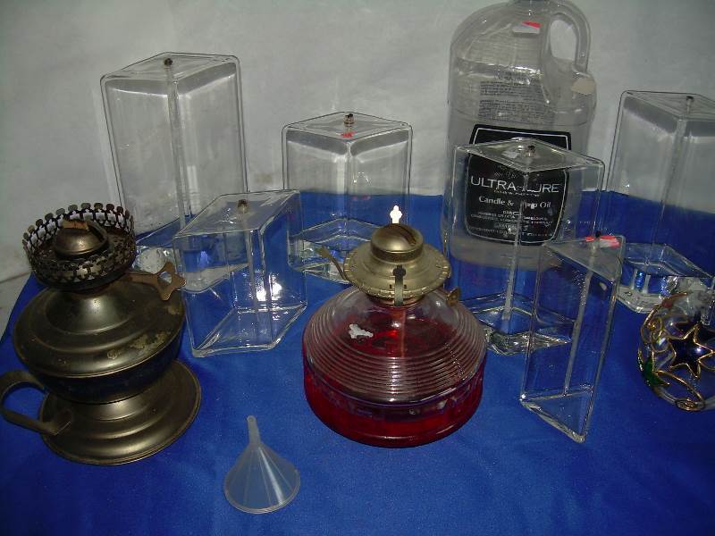 Oil lamps and burners