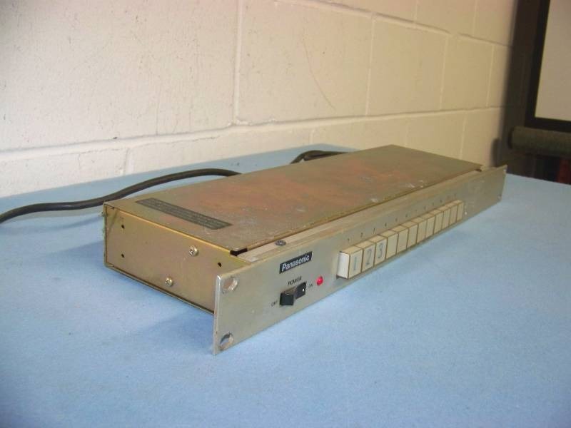 lot 56 image: Panasonic, Video  Routing Switcher