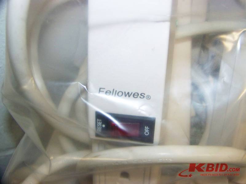 lot 50 image: (6) Fellowes and Tripp Lite, Power Strips  Outlets