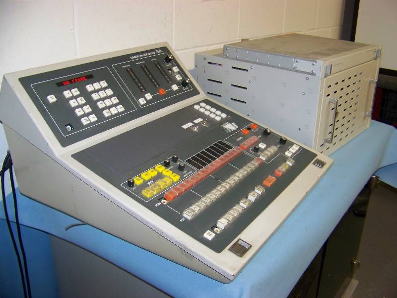 lot 41 image: Grass Valley Group, Master-21 Switcher  Controller and Ten XL Router