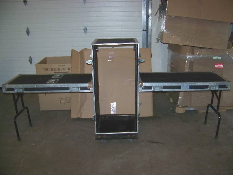 lot 72 image: Anvil Cases, AudioVideo (AV) Equipment Rack with (2) Table Leafs
