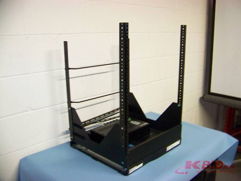 lot 79 image: Middle Atlantic, Audio  Video Equipment  Component Rack with Slide Out base
