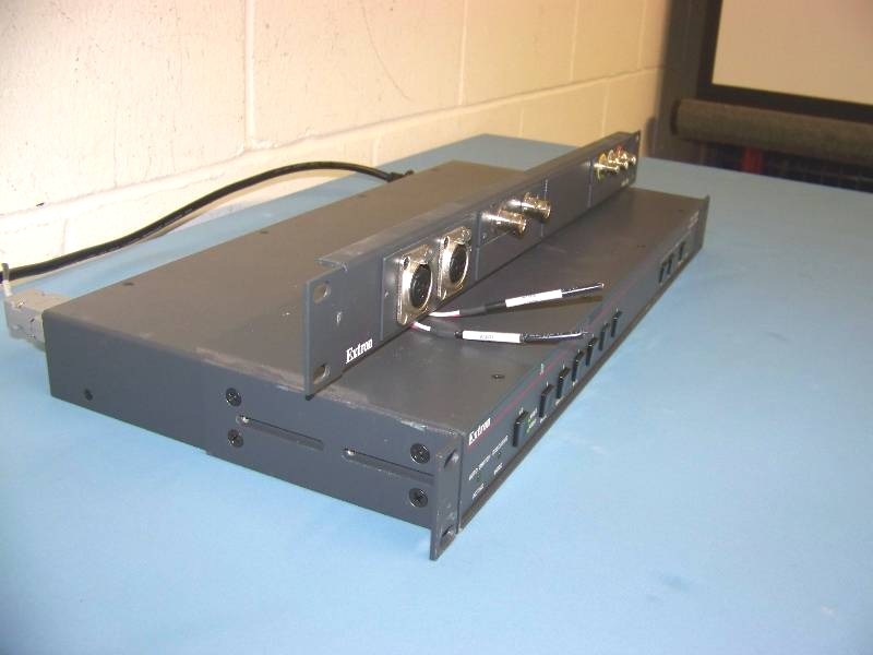 lot 87 image: Extron Electronics, Video  Audio Switcher and Connection Panel