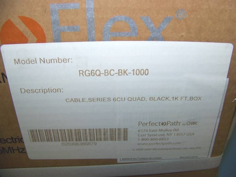 lot 107 image: (1) Spool of Cable and (1) Box of Cable