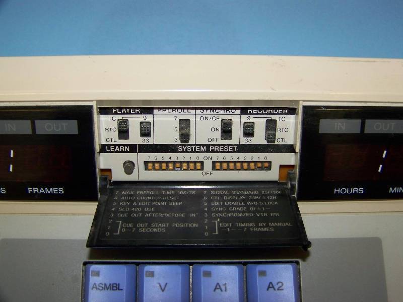 lot 43 image: Sony, Video Editing Control Unit  Edit Controller
