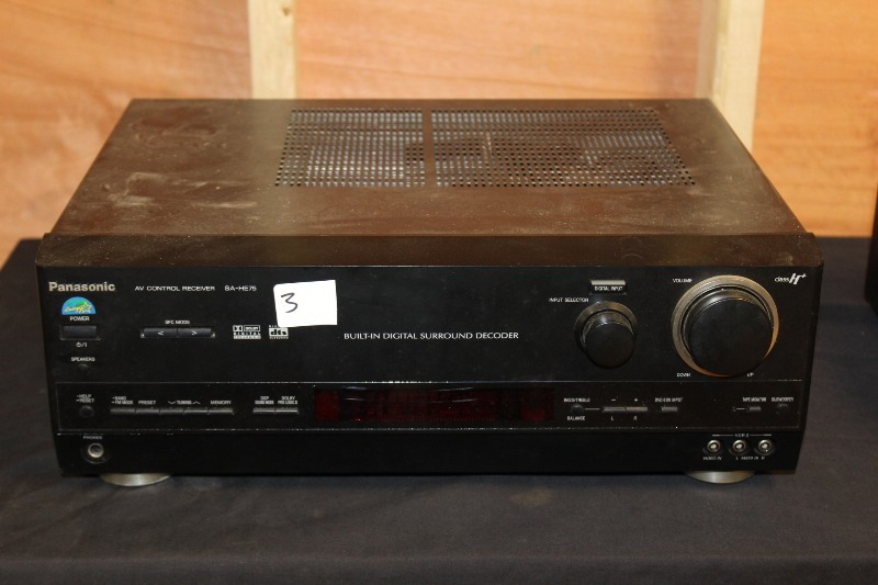 lot 3 image: Panasonic AV Control Receiver
