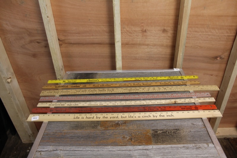 lot 94 image: Many Yardsticks