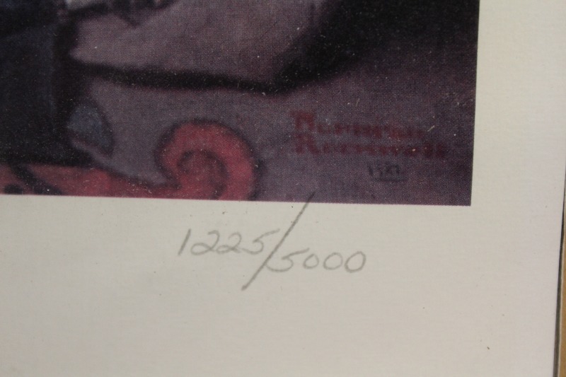 lot 132 image: Framed Numbered Print