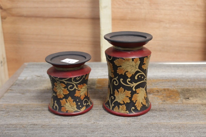 lot 137 image: Candle Pedestals