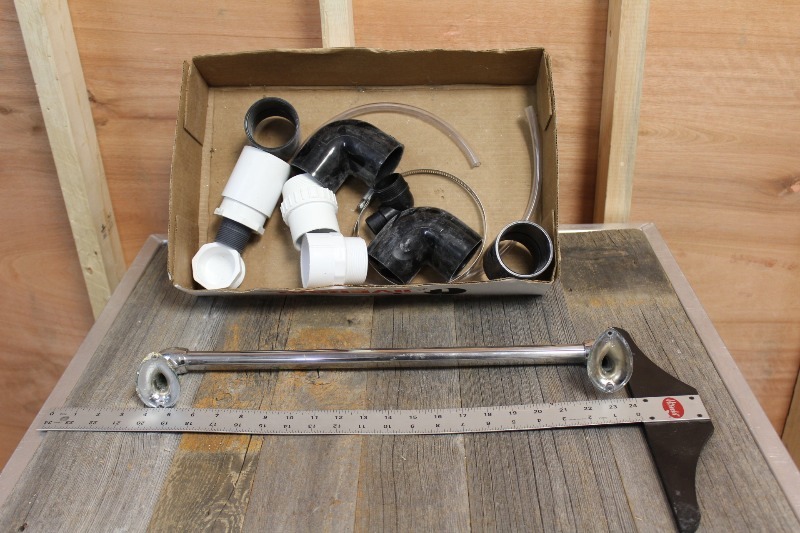 lot 170 image: PVC Pipe Fittings and Bathroom Support Bar