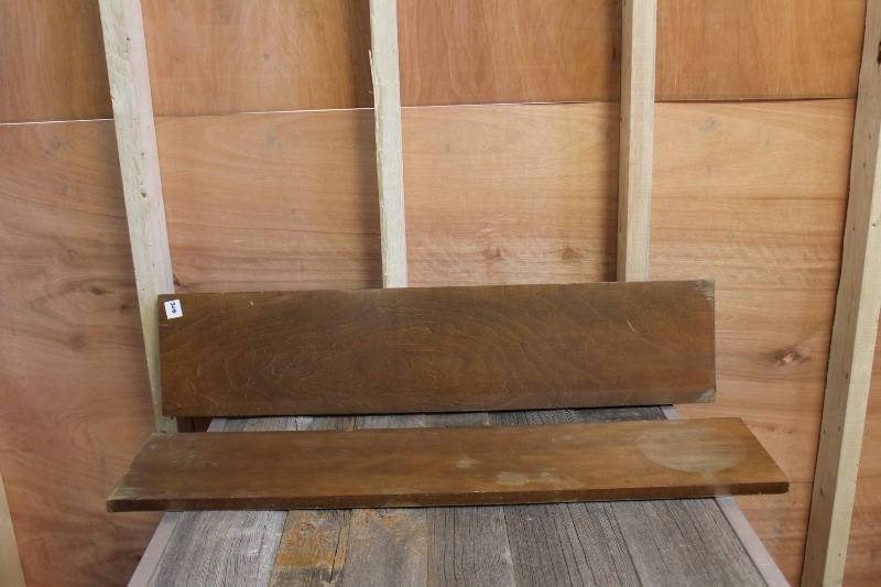 lot 204 image: Wood Shelving