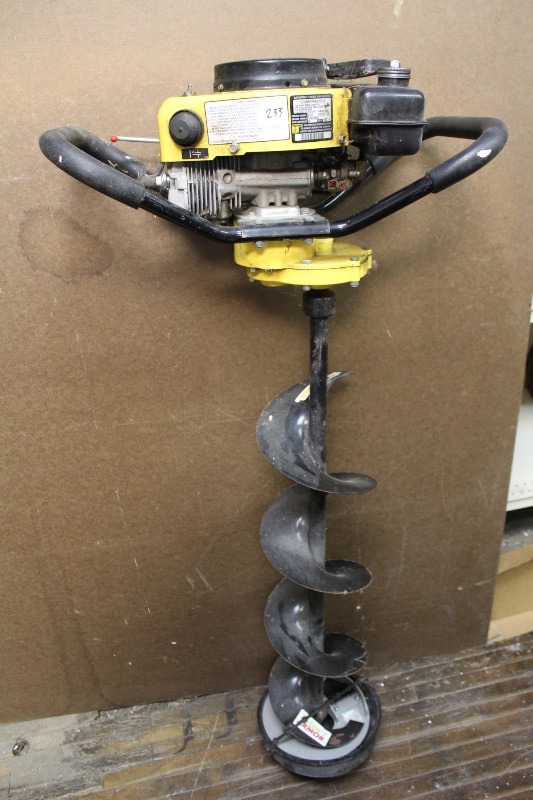 lot 233 image: Gas Ice Auger