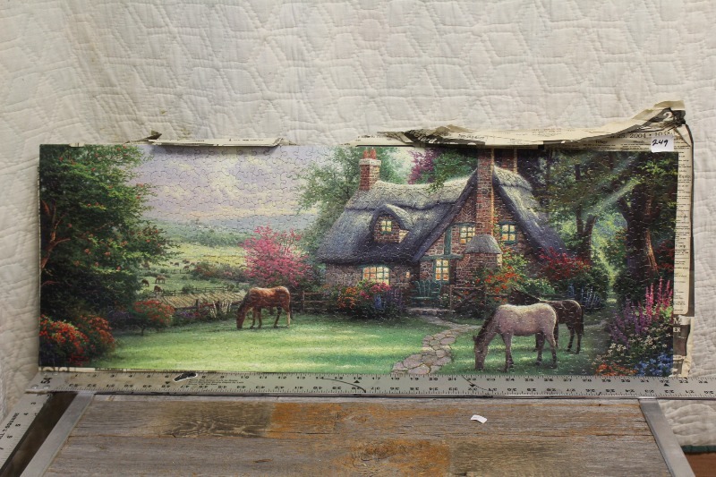 lot 249 image: Large Size Glued Puzzle