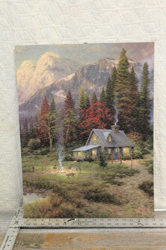 lot 258 image: Large Size Glued Puzzle