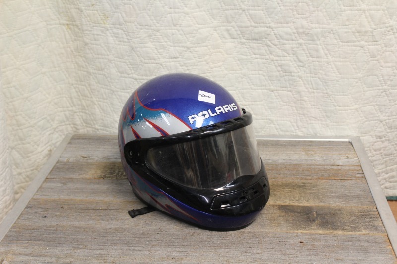 lot 266 image: Polaris Snowmobile Helmet