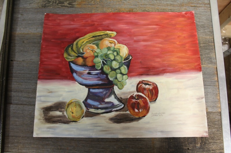 lot 284 image: Signed Oil Painting