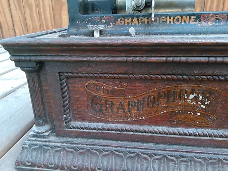 AMAZING ANTIQUE 1880S GRAPHOPHONE-WONDERFUL CONDITION