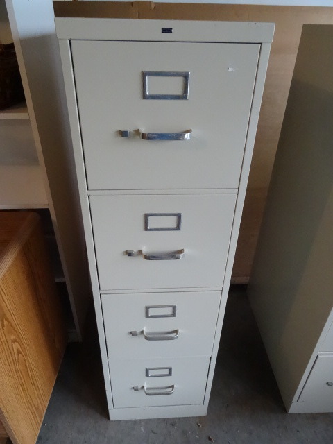 15 metal 4 drawer file cabinet