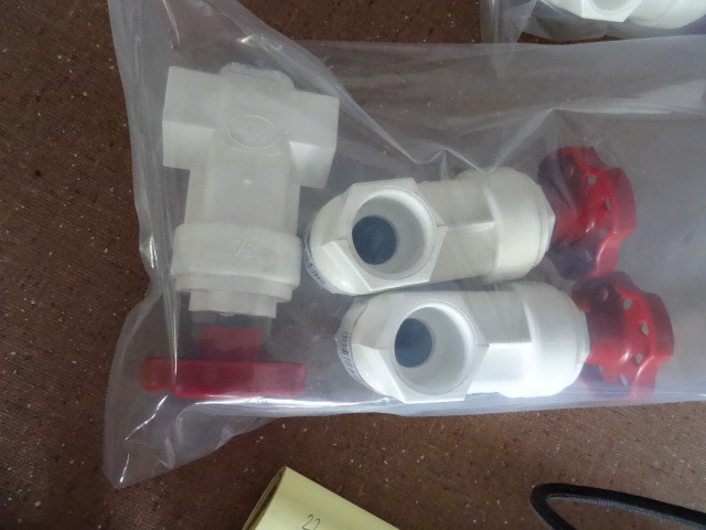 34 PVC gate valve.