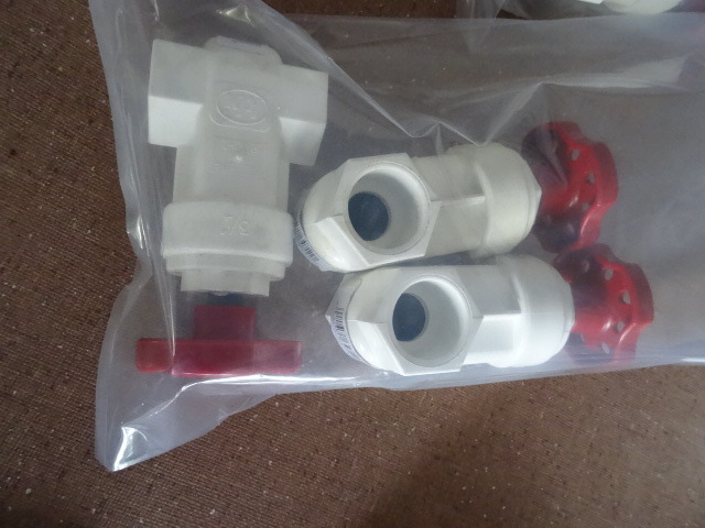 34 PVC gate valve.