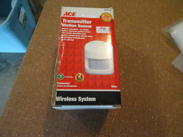 Ace transmitter motion sensor