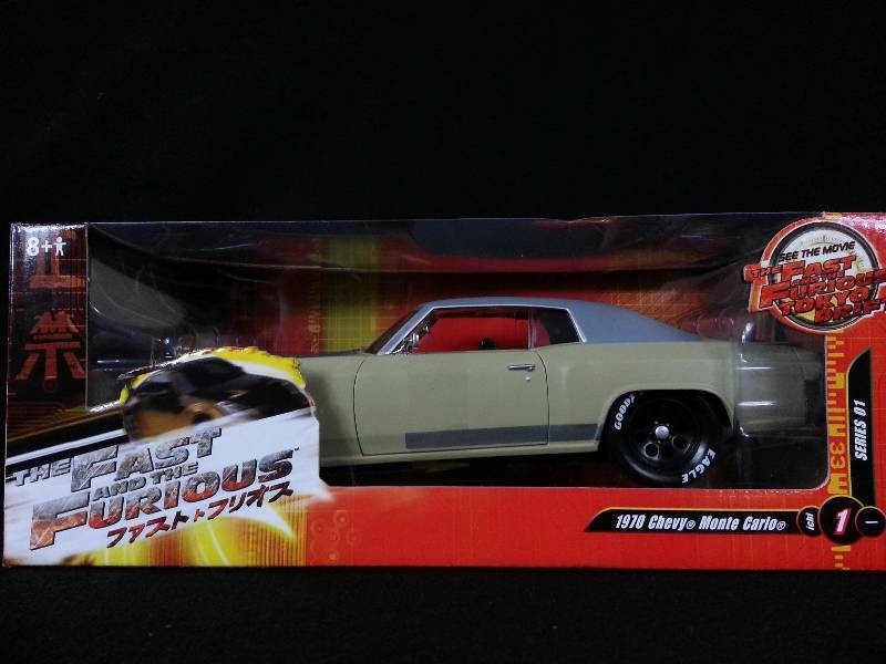 lot 3 image: Joyride 1970 Chevy Monte Carlo The Fast and the Furious Series 1 118 Scale - RARE