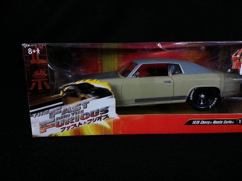 lot 4 image: Joyride 1970 Chevy Monte Carlo The Fast and the Furious Series 1 118 Scale - RARE