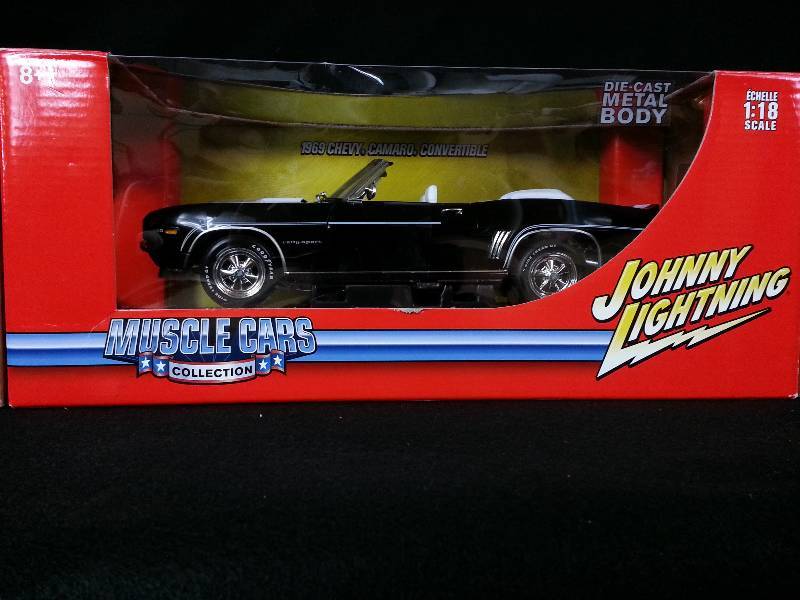 lot 6 image: Johnny Lightning 1969 Chevy Camaro 118 Scale