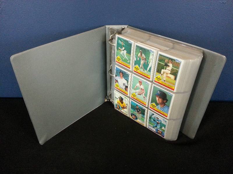 lot 74 image: A (Nearly) Complete Set of Topps Baseball Cards