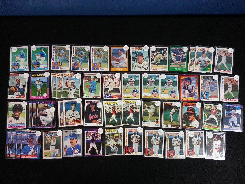 lot 87 image: Palmer, Perry, Palmeiro, Olson, Oliva, Niekro, Nettles  More