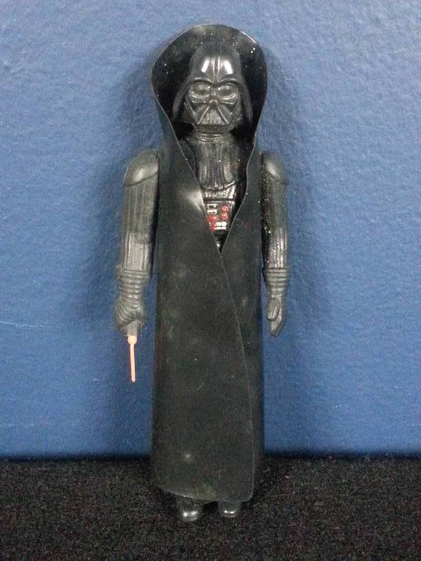 lot 135 image: 1977 Darth Vader w Cape & Lightsaber