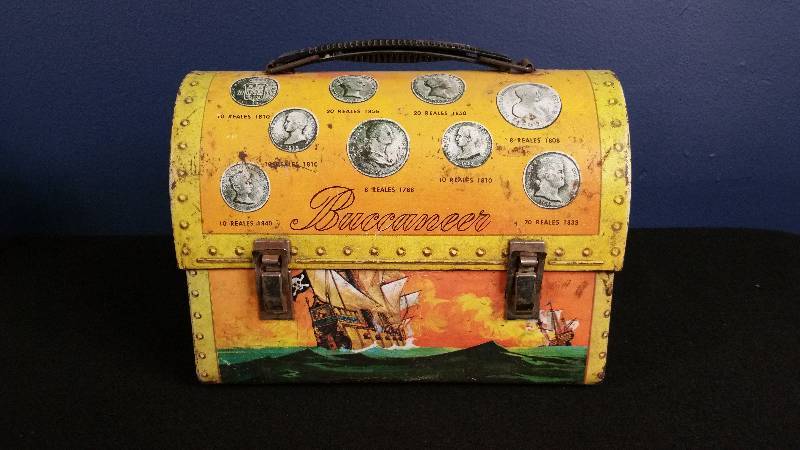 lot 169 image: Vintage Buccaneer Metal Lunch Box