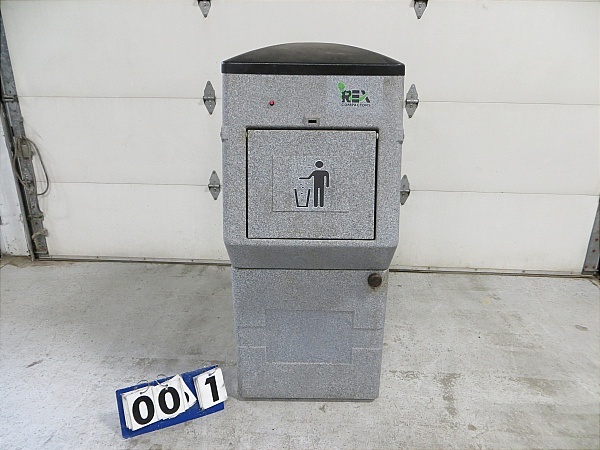 lot 1 image: Rex Portable Trash Compactor