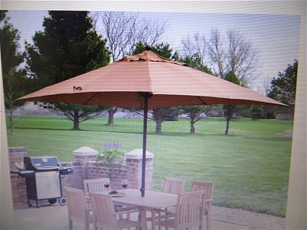 lot 40 image: 8 ft x 11 ft. Patio Umbrella