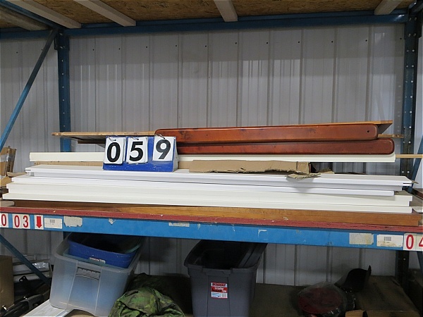 lot 59 image: Lot of Wood Bed Parts