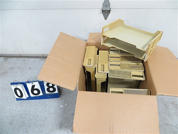 lot 68 image: Stacking file Bins