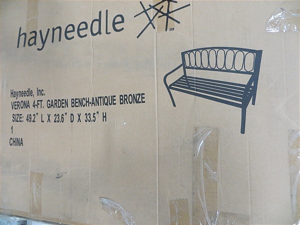 lot 72 image: Garden Bench
