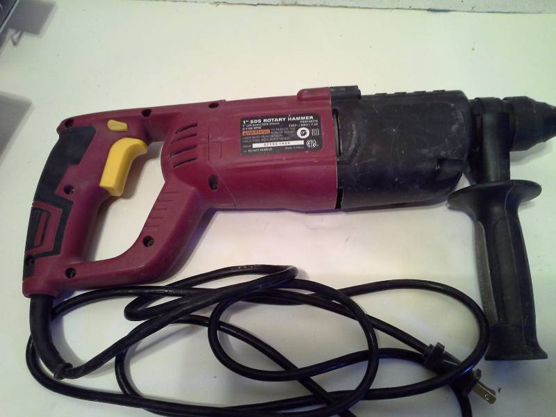 lot 50 image: 1 in. 7.3 Amp Heavy Duty SDS Variable Speed Rotary Hammer