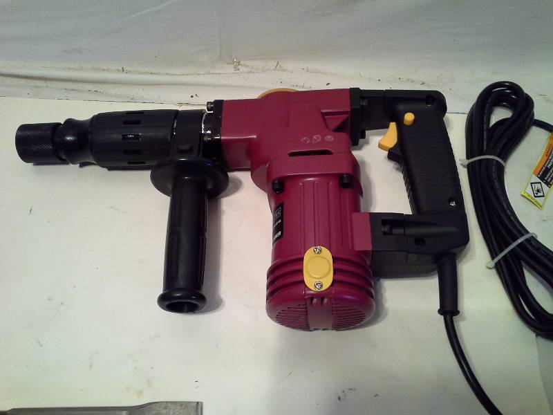lot 3 image: 10 Amp Heavy Duty Professional Demolition Hammer