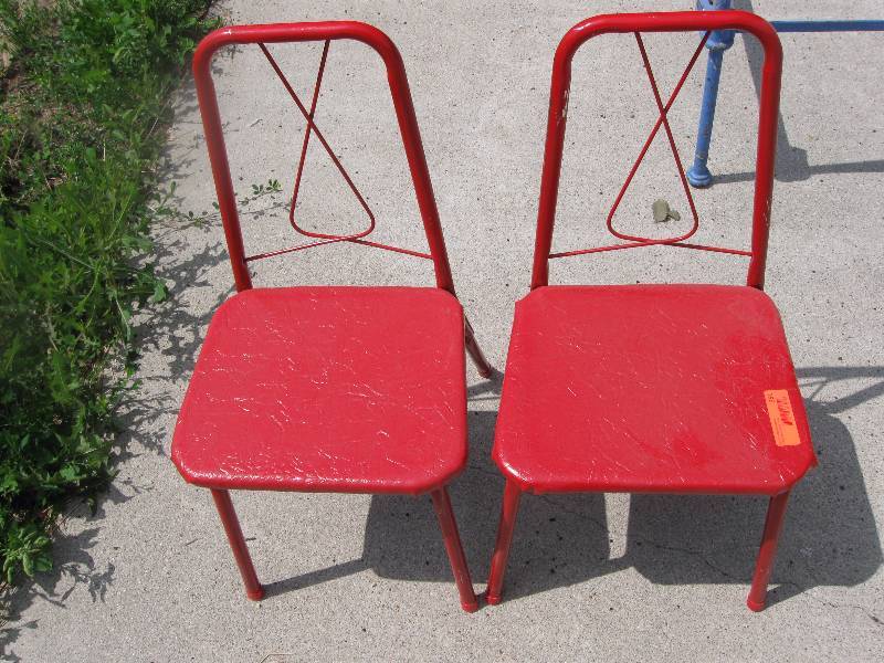 Red Childrens chair