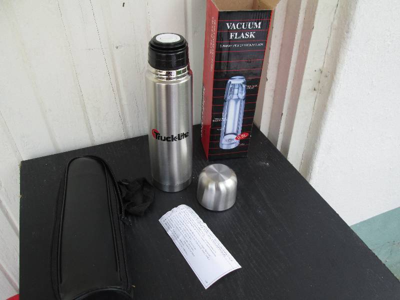 New stainless steel vacuum flask...