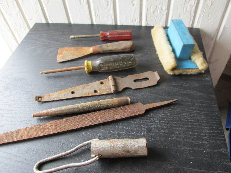 New sheepswool buffer, barn hinge, ...