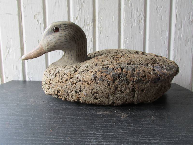 Old hen mallard cork decoy...