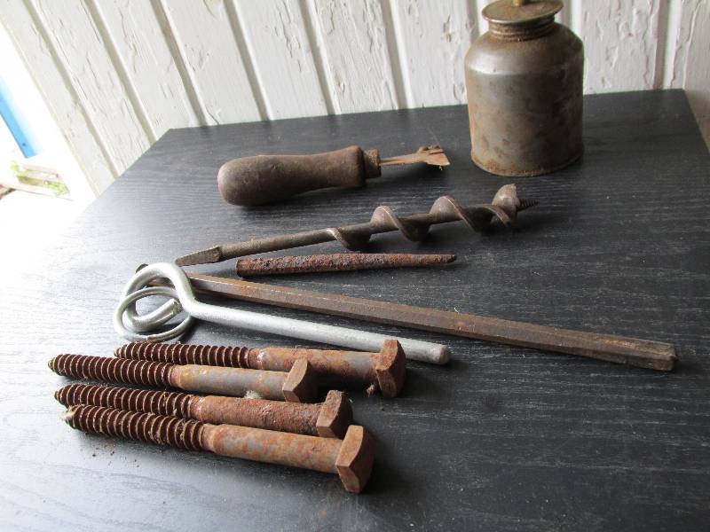 Neww safety pins, bit for concrete,...
