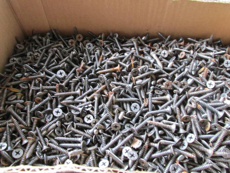 6 pound of 1 sheetrock screws...
