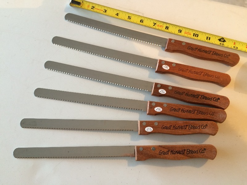 Bread Cutting Knives - Lot of 6  makes for great gifts