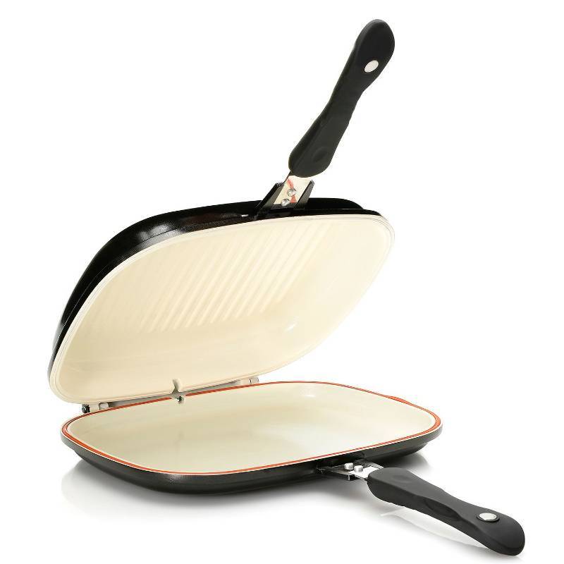 Cook's Companion® Cast Aluminum Ceramic Nonstick Low Pressure Versa